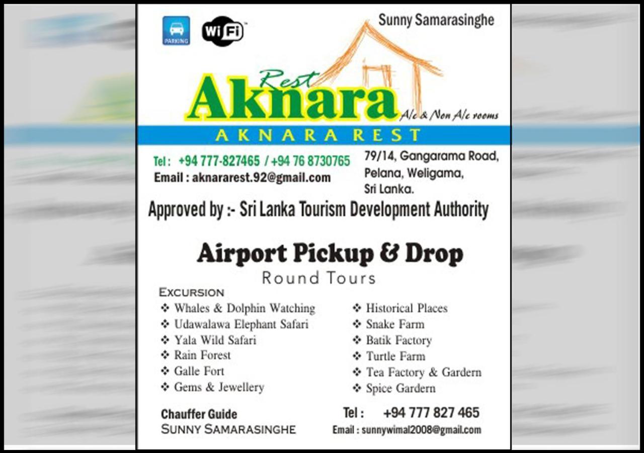 Aknara Rest Hotel Weligama Ngoại thất bức ảnh
